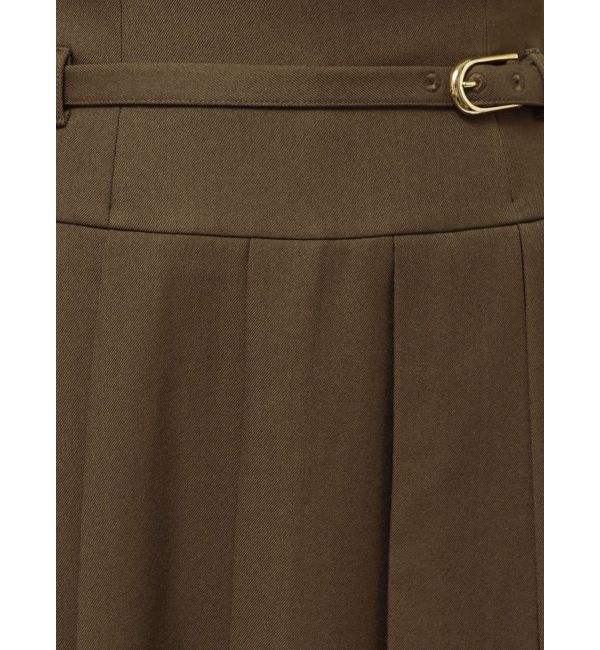 dazzlin「ミディアシメプリーツスカート」|スカート|