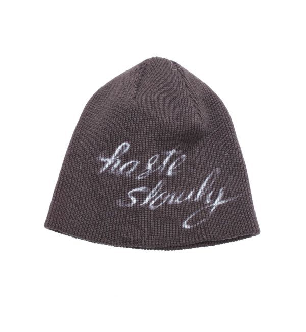 EMODA「グラフィックプリントビーニー」|ニット帽|