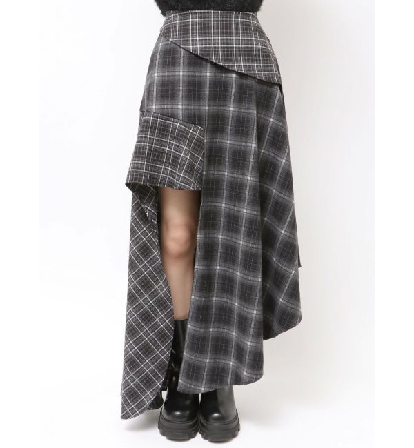 EMODA「アシンメトリードッキングスカート」|スカート|