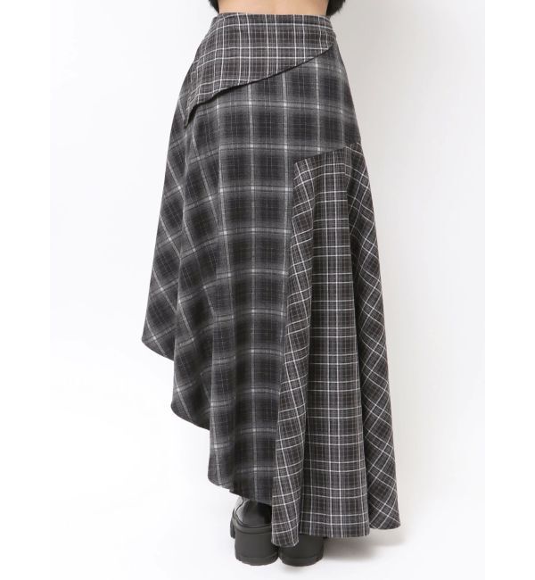 EMODA「アシンメトリードッキングスカート」|スカート|