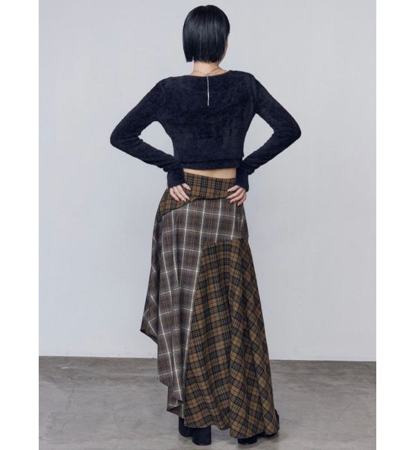 EMODA「アシンメトリードッキングスカート」|スカート|