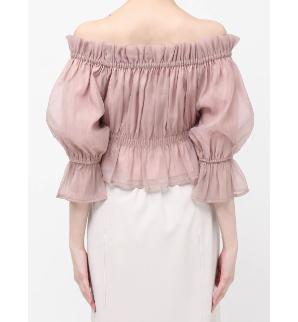 MERCURYDUO「オフショル2WAYティアードブラウス」|シャツ・ブラウス|
