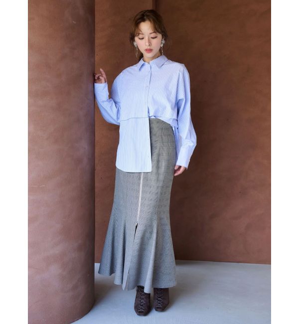 MERCURYDUO「2WAYレングスシャツ」|シャツ・ブラウス|