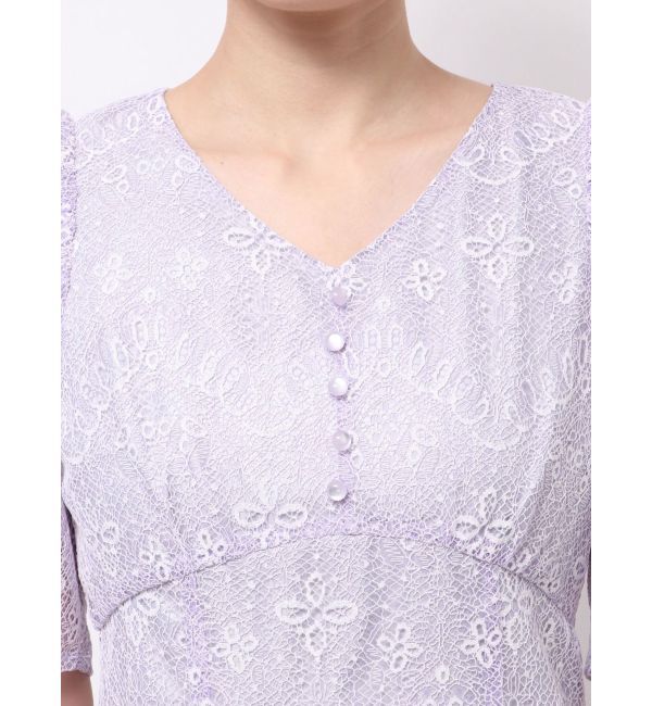 MERCURYDUO「レースナローマーメイドワンピース」|ワンピース|