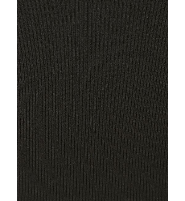 MERCURYDUO「ペプラムラッフルコンパクトニット」|ニット・セーター|