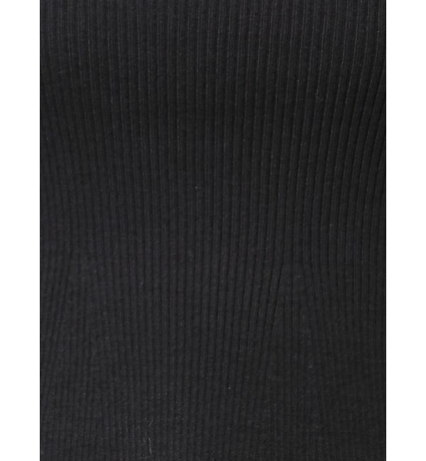 MERCURYDUO「ペプラムラッフルコンパクトニット」|ニット・セーター|