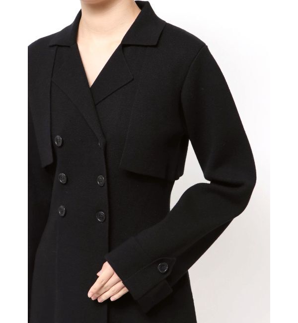 MERCURYDUO「ニットジャケットミニワンピース」|ワンピース|