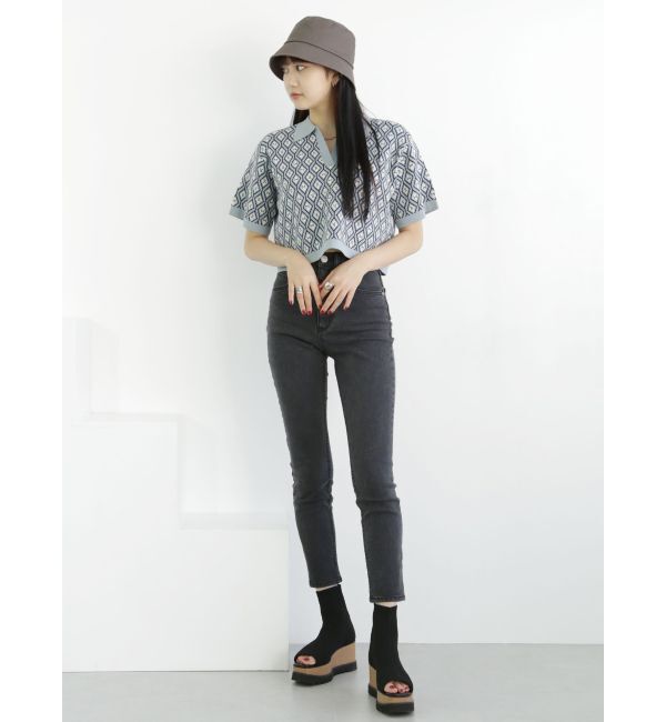 MURUA「デザインウエッジソックブーツ」|ショートブーツ|