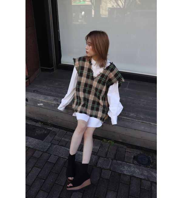 MURUA「デザインウエッジソックブーツ」|ショートブーツ|