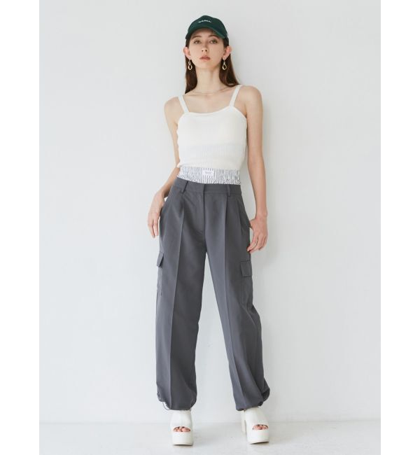 MURUA「ダブルウエストワイドパンツ【2WAY】」|その他|