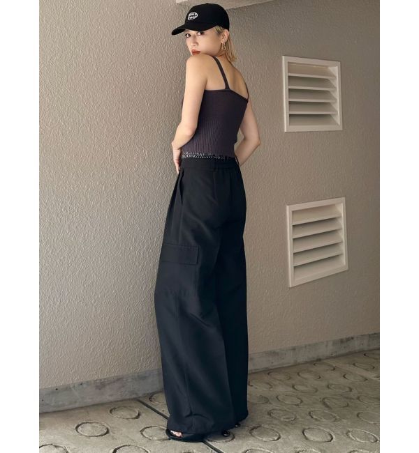 MURUA「ダブルウエストワイドパンツ【2WAY】」|その他|