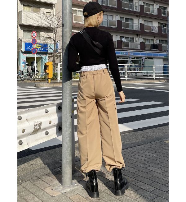 MURUA「ダブルウエストワイドパンツ【2WAY】」|その他|