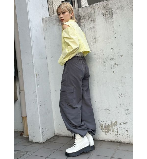 MURUA「ダブルウエストワイドパンツ【2WAY】」|その他|