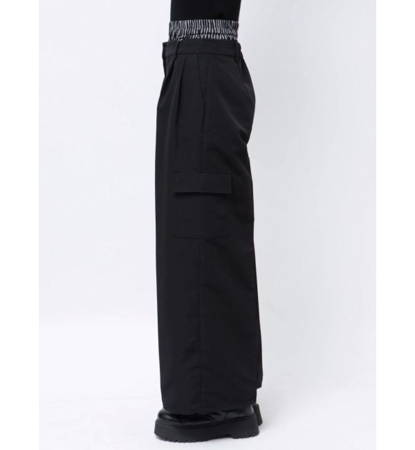MURUA「ダブルウエストワイドパンツ【2WAY】」|その他|