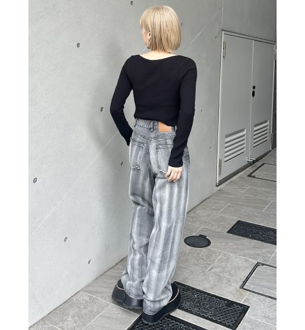 MURUA「イレギュラーカラーデニム」|デニム|