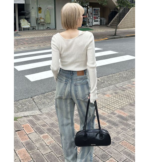 MURUA「イレギュラーカラーデニム」|デニム|