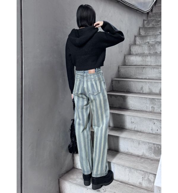 MURUA「イレギュラーカラーデニム」|デニム|