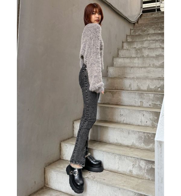 MURUA「ジップヘムスキニーデニム【セットアップ着用可】」|デニム|