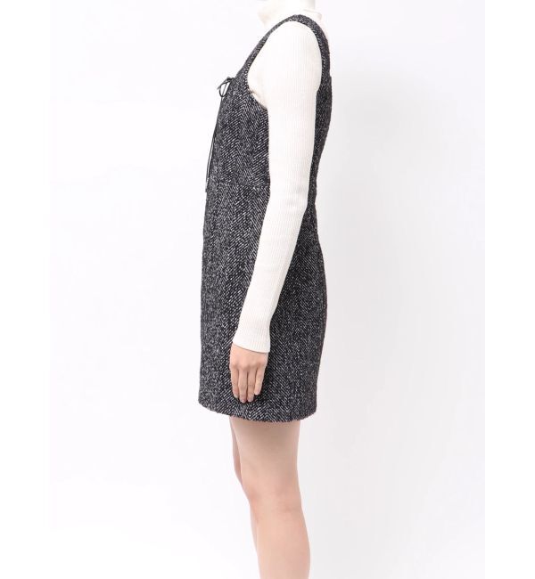 MURUA「フロントレースアップミニワンピース」|ワンピース|