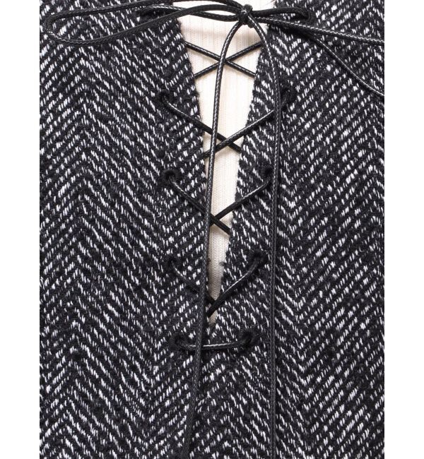 MURUA「フロントレースアップミニワンピース」|ワンピース|