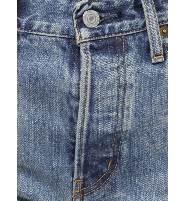 Ungrid「クロップドスリットストレートデニム」|デニム|