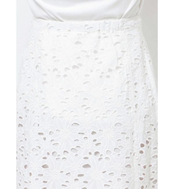 Ungrid「カットワークレーススカート」|スカート|