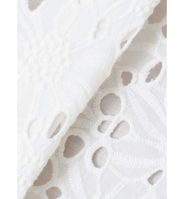 Ungrid「カットワークレーススカート」|スカート|