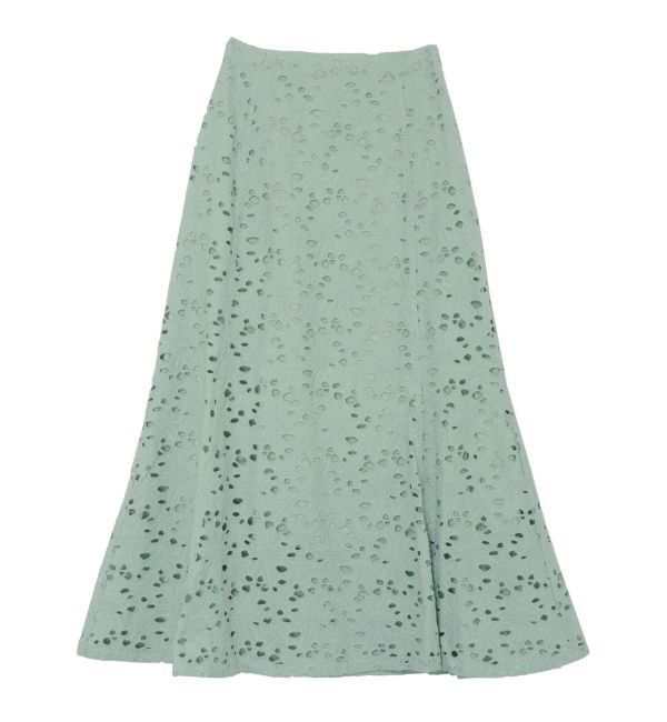 Ungrid「カットワークレーススカート」|スカート|