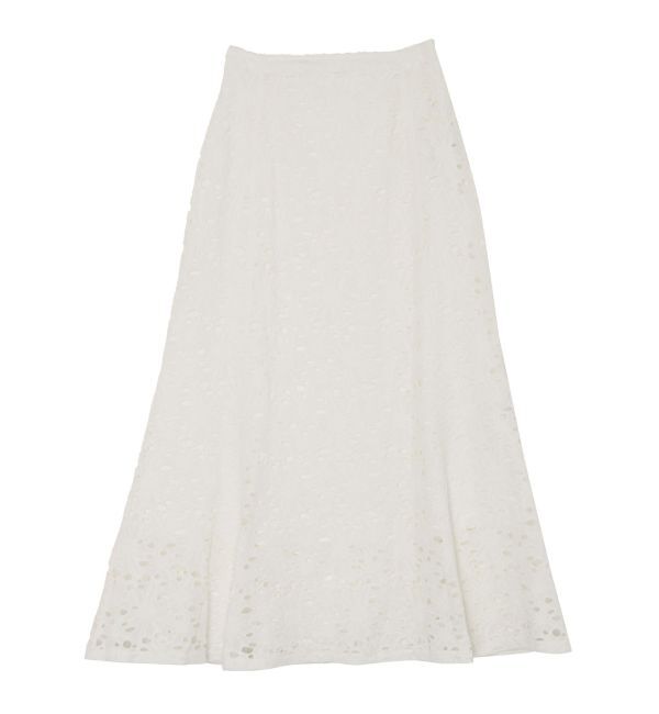 Ungrid「カットワークレーススカート」|スカート|