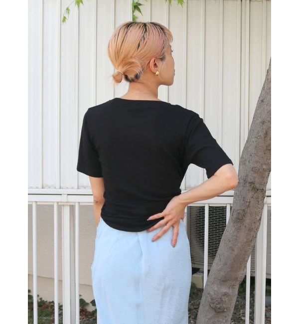 Ungrid「シアーテレコフィットTee」|Tシャツ・カットソー|