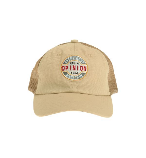 Ungrid「ワッペンデザインメッシュキャップ」|キャップ・キャスケット|