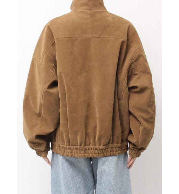 Ungrid「フェイクスウェードブルゾン」|ブルゾン・スタジャン|