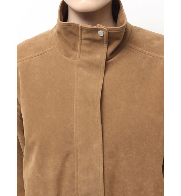 Ungrid「フェイクスウェードブルゾン」|ブルゾン・スタジャン|