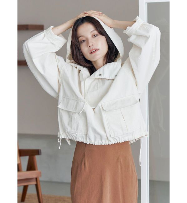 Ungrid「フードデザインルーズトップス」|シャツ・ブラウス|