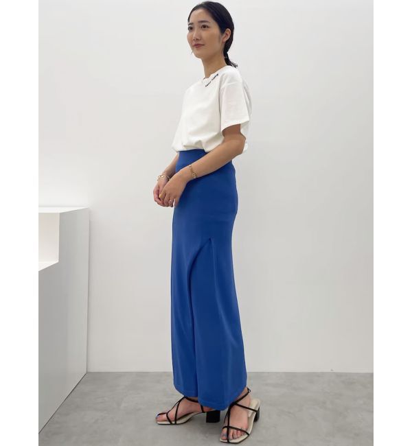 LAGUNAMOON「ハイツイストニットマキシスカート」|スカート|