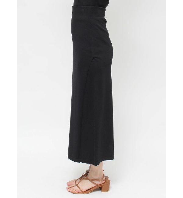 LAGUNAMOON「ハイツイストニットマキシスカート」|スカート|