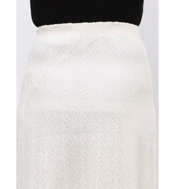 LAGUNAMOON「レースパターンニットスカート」|スカート|