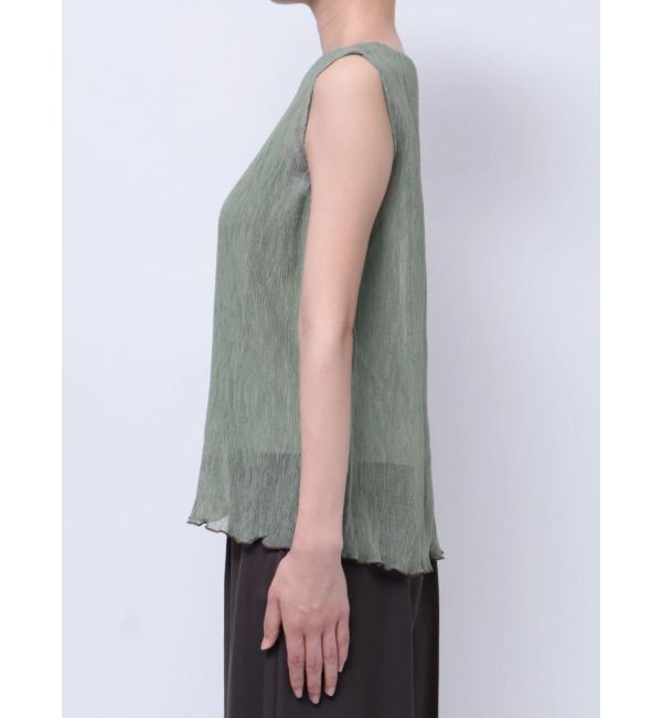 LAGUNAMOON「ワッシャーボートネックブラウス」|シャツ・ブラウス|