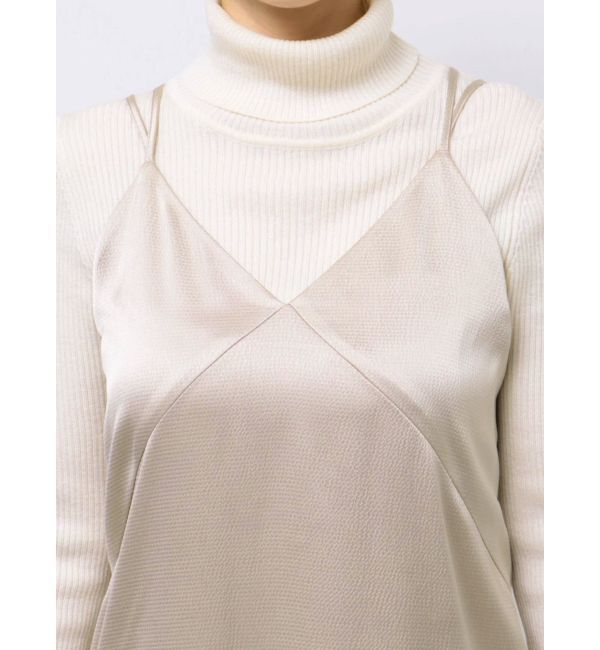 LAGUNAMOON「ハンマーサテンキャミワンピース」|ワンピース|