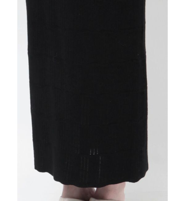 LAGUNAMOON「カーデセットパターンニットワンピース」|ワンピース|