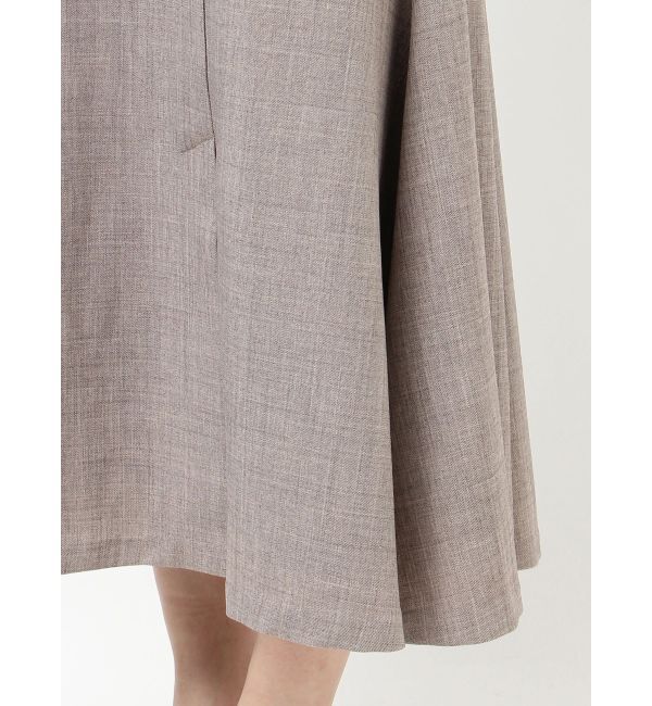 LAGUNAMOON「アシンメトリーウエストラペルスカート」|スカート|