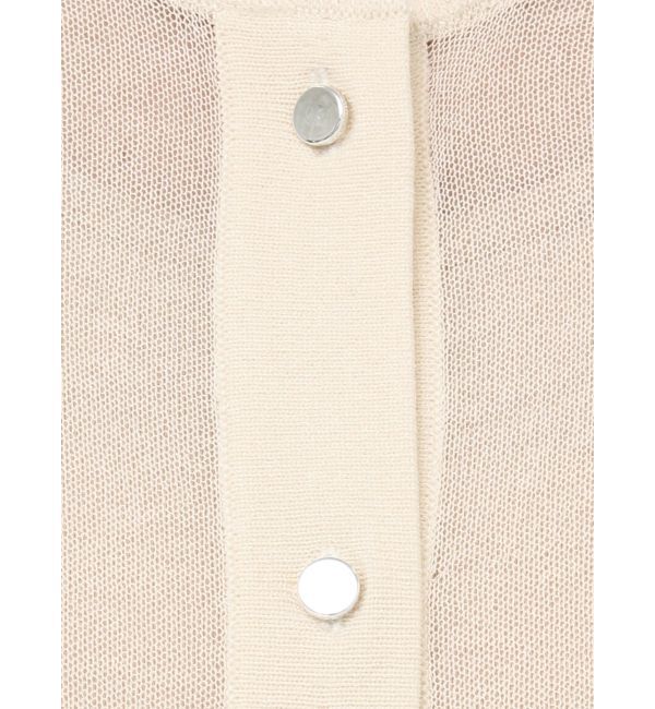 LAGUNAMOON「シアーニットカーディガン」|カーディガン|