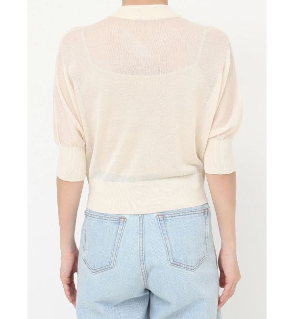 LAGUNAMOON「シアーニットカーディガン」|カーディガン|