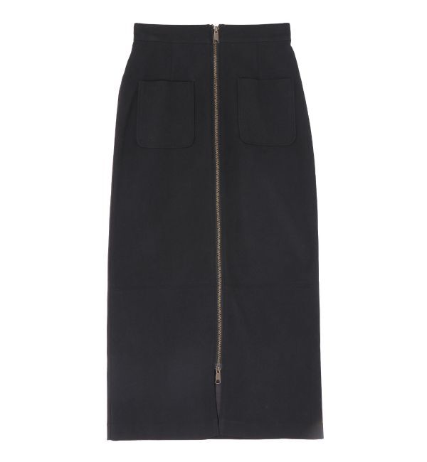 LAGUNAMOON「スエードライクジップIラインスカート」|スカート|