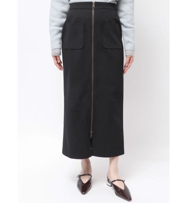 LAGUNAMOON「スエードライクジップIラインスカート」|スカート|