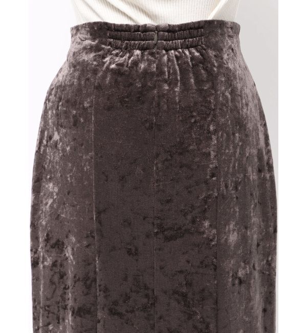 LAGUNAMOON「シアーベロアナロースカート」|スカート|