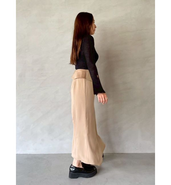 LAGUNAMOON「2WAYシアーアルパカニットプルオーバー」|ニット・セーター|