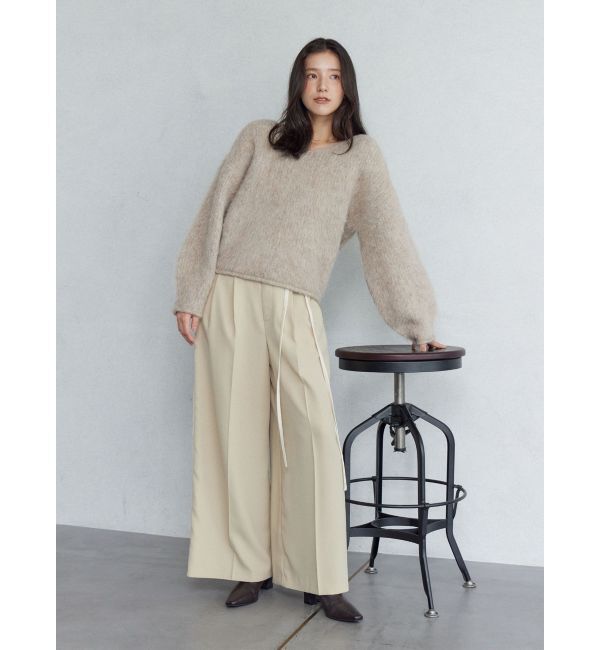 LAGUNAMOON「ラインドレープパンツ」|その他|