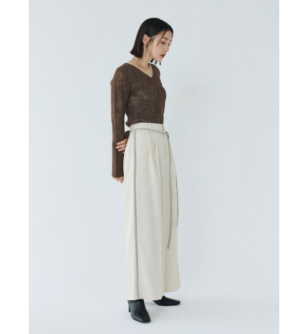 LAGUNAMOON「ラインドレープパンツ」|その他|