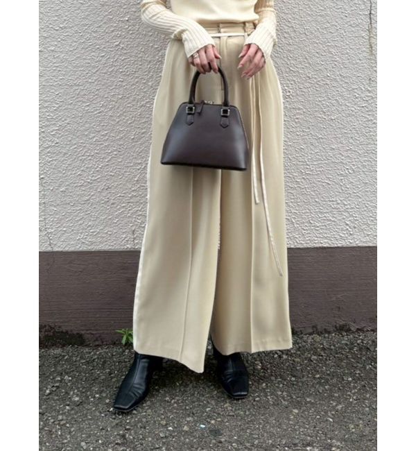 LAGUNAMOON「ラインドレープパンツ」|その他|